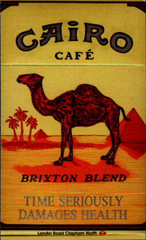 Cafe Cairo business card